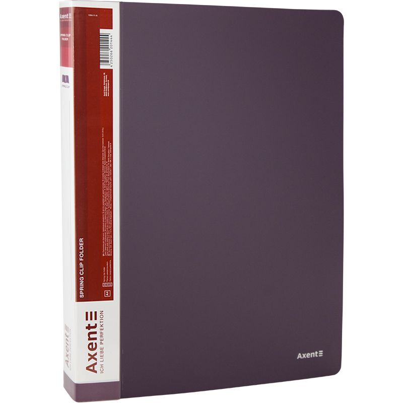 Папка-швидкозшивач А4, сливова  фото 2