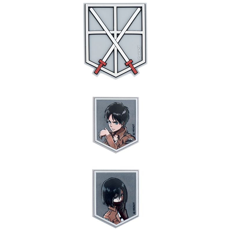 Набір бейджів на липучці, 3 шт. , 3012 AT  фото 2