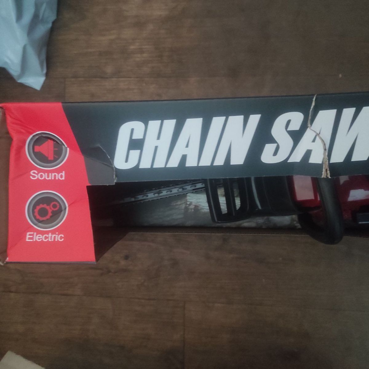 Уцінка.  Дитяча іграшка "Бензопила" Пошкоджена упаковка  фото 2