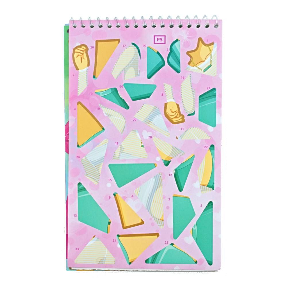 Стікербук за номерами "Summer.  Бестіс"  фото 2