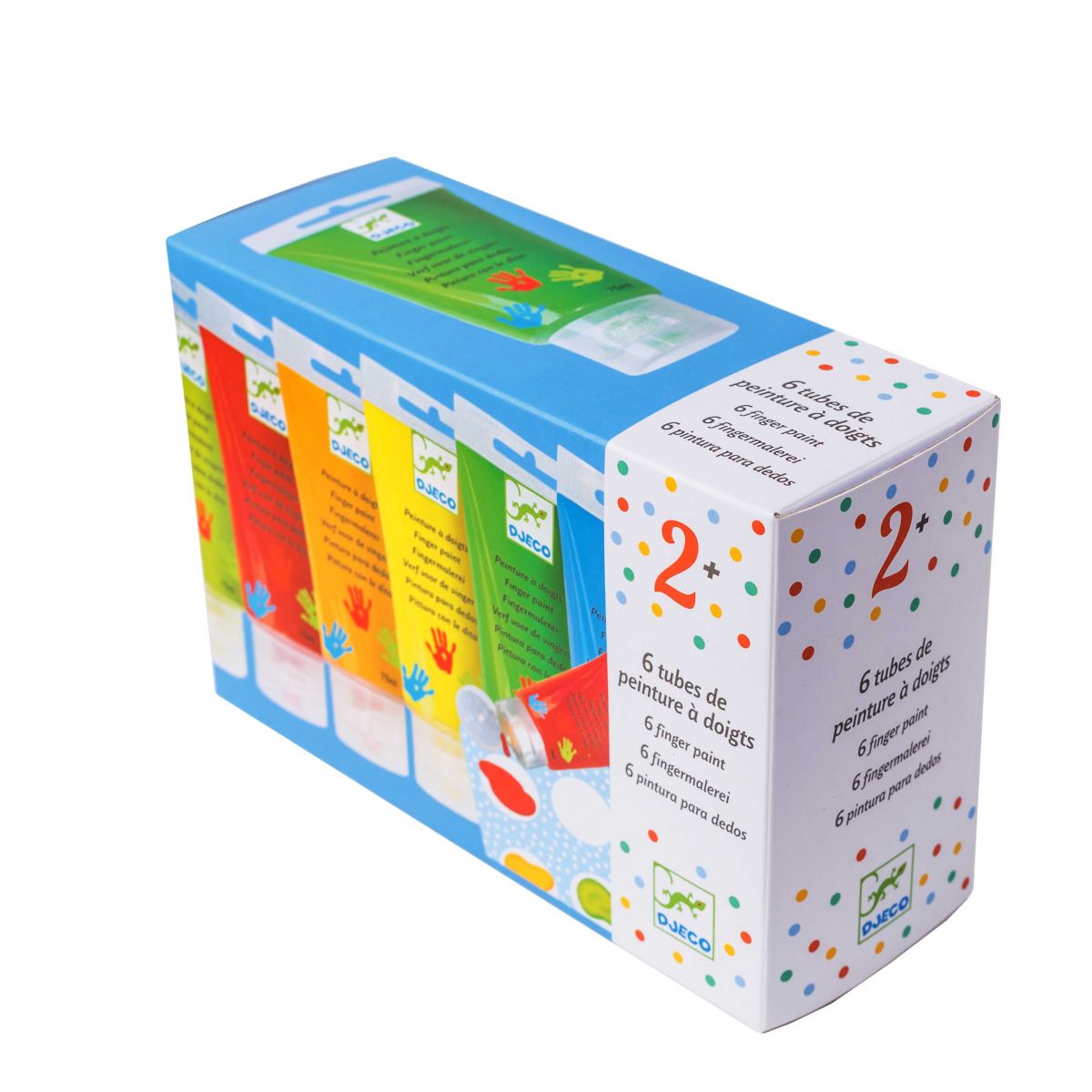 Фарби пальчикові, набір на 6 кольорів  фото 2