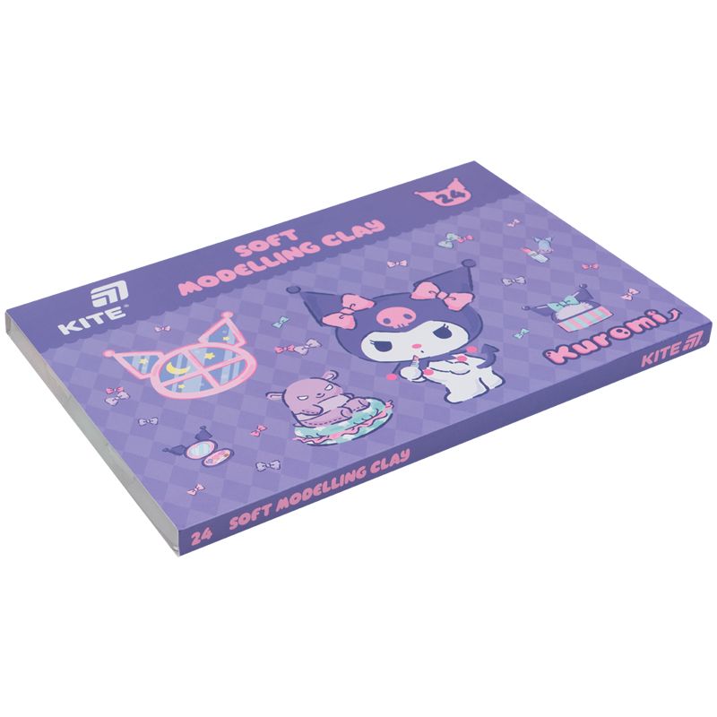 Пластилін восковий, 24 кольори, 480 г.  HK  фото 2