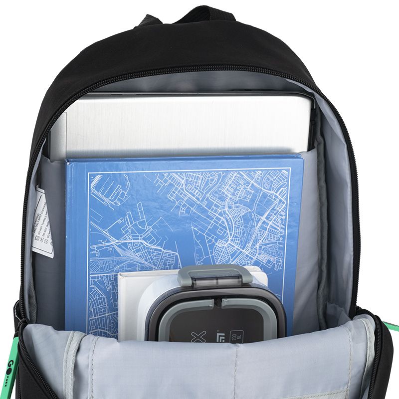 Рюкзак GoPack Education Teens 188M-4 чорний  фото 2