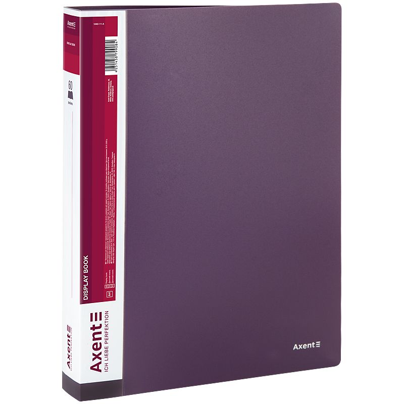 Дисплей-книга 60 файлів, сливова  фото 2