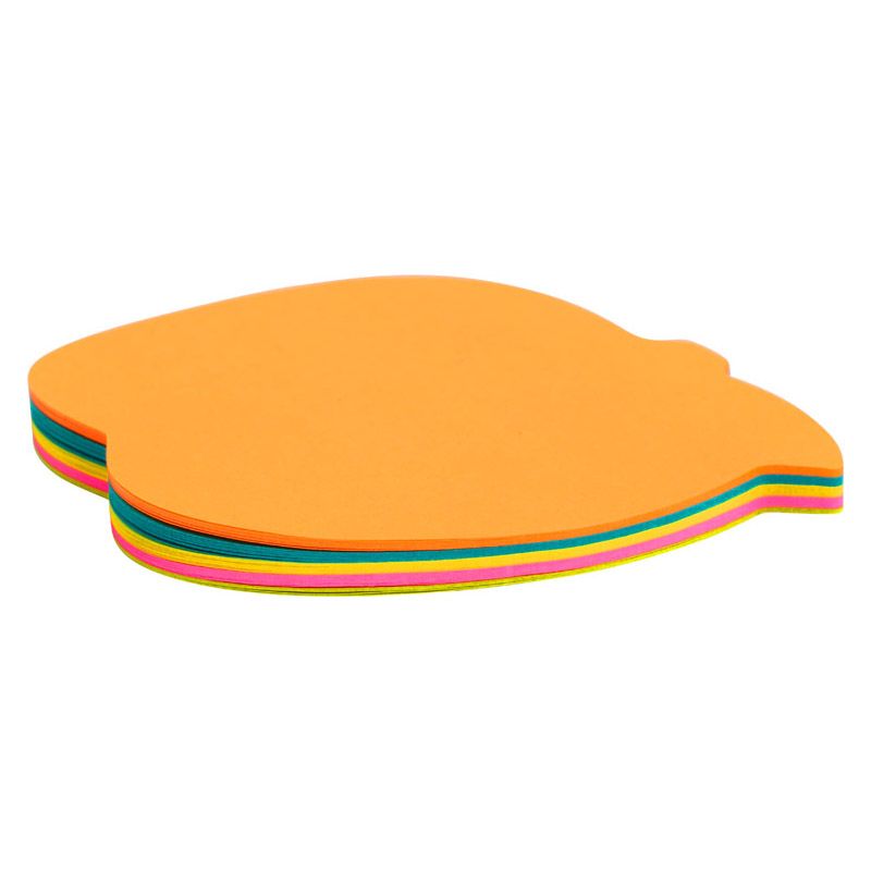 Блок паперу з клейким шаром, яблуко,70х70мм,50арк  фото 2