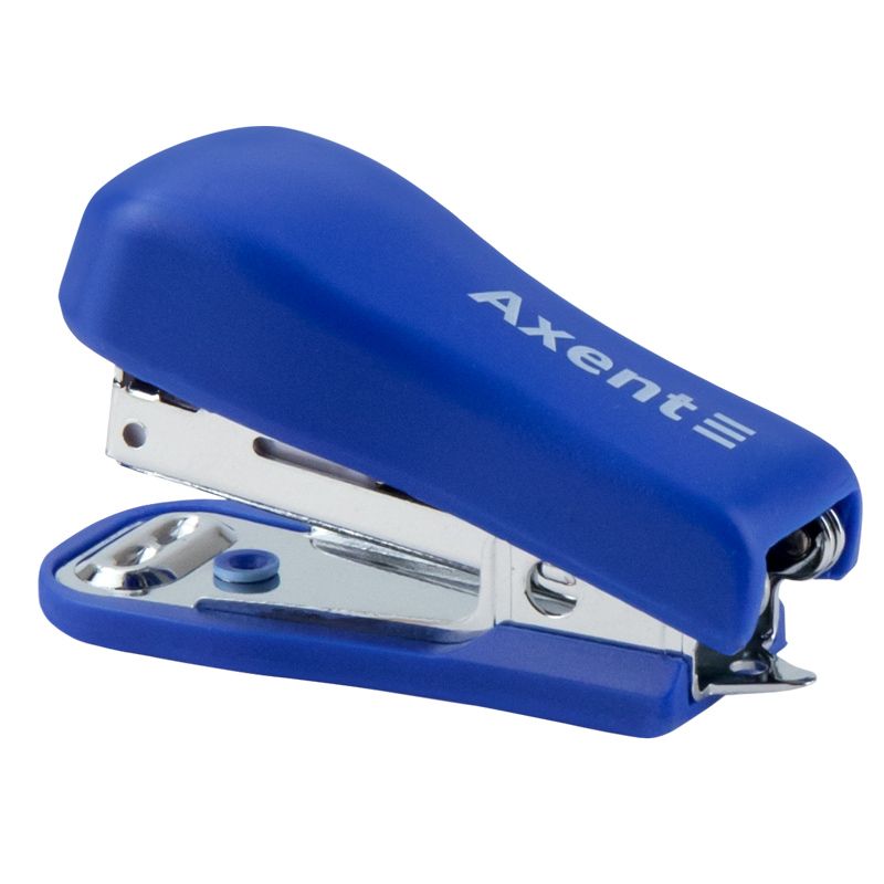 Степлер Standard пласт. , №10/5, 12 л. , синий  фото 2