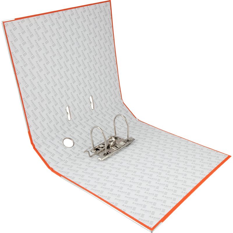 Регистратор одностор.  PP 7,5 cм, собр, оранж  фото 2