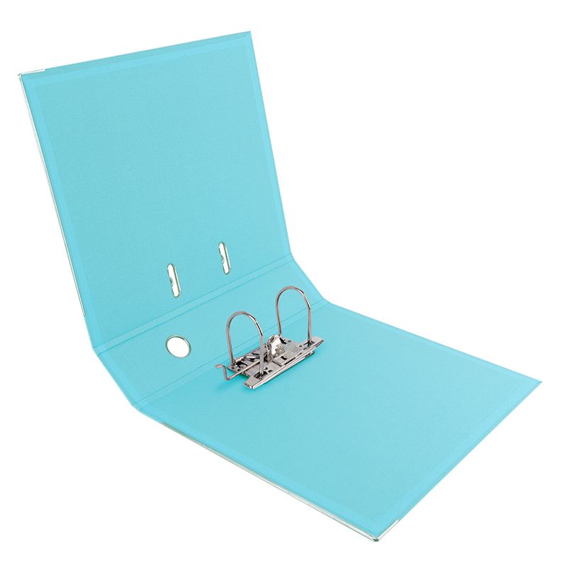 Регистратор двустор.  PP 7,5 cм, разобр, Pastelini, бирюз  фото 2