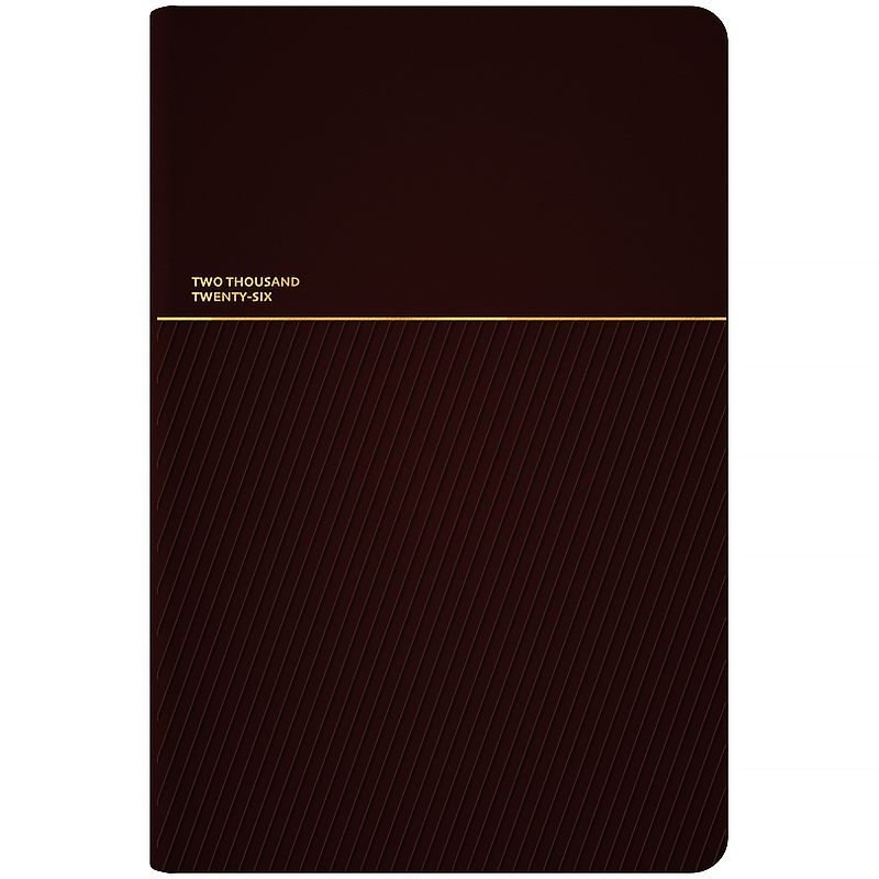 Щоденник 2026 Partner Traces, 145*210, коричневий  фото 2