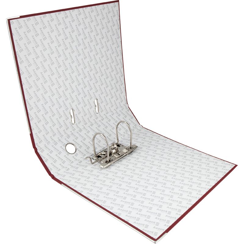 Регистратор одностор.  PP 7,5 cм, собр, вишнев  фото 2