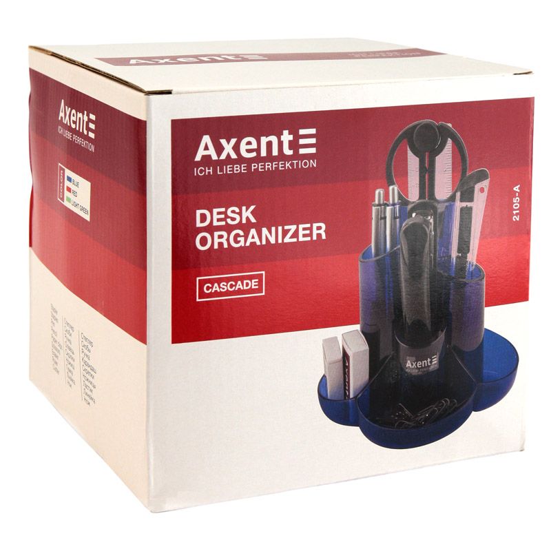 Набір настільний Cascade, в коробці, синій  фото 2