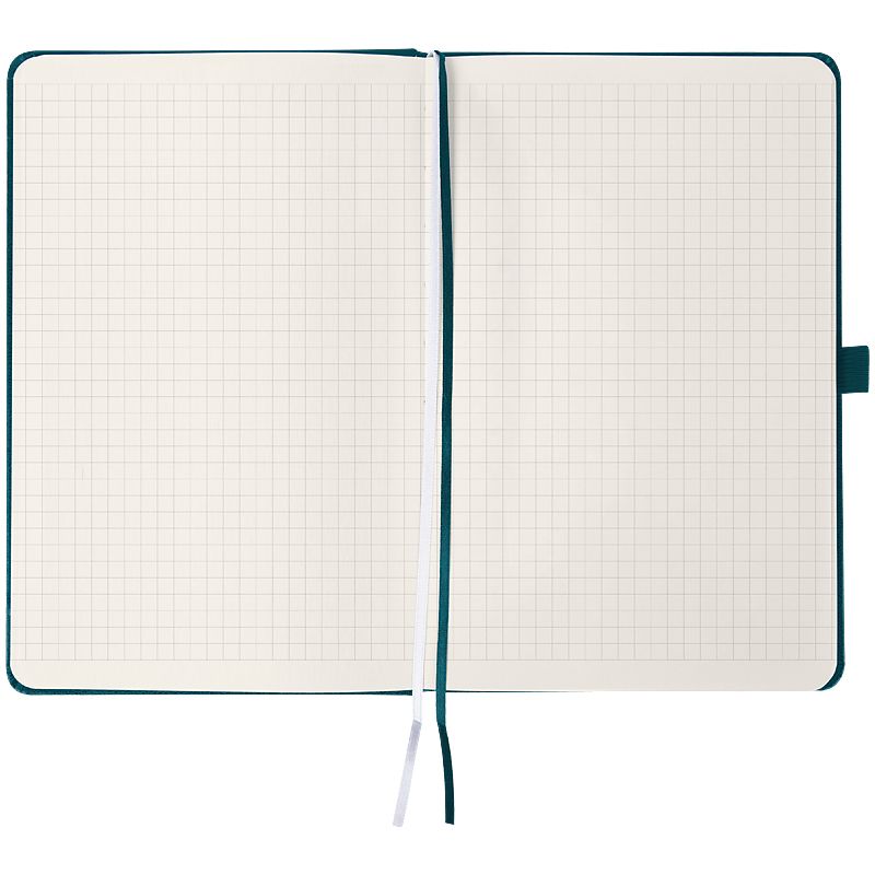 Книга записна Partner, 125*195, 96арк, кліт, малахіт, Герб  фото 2