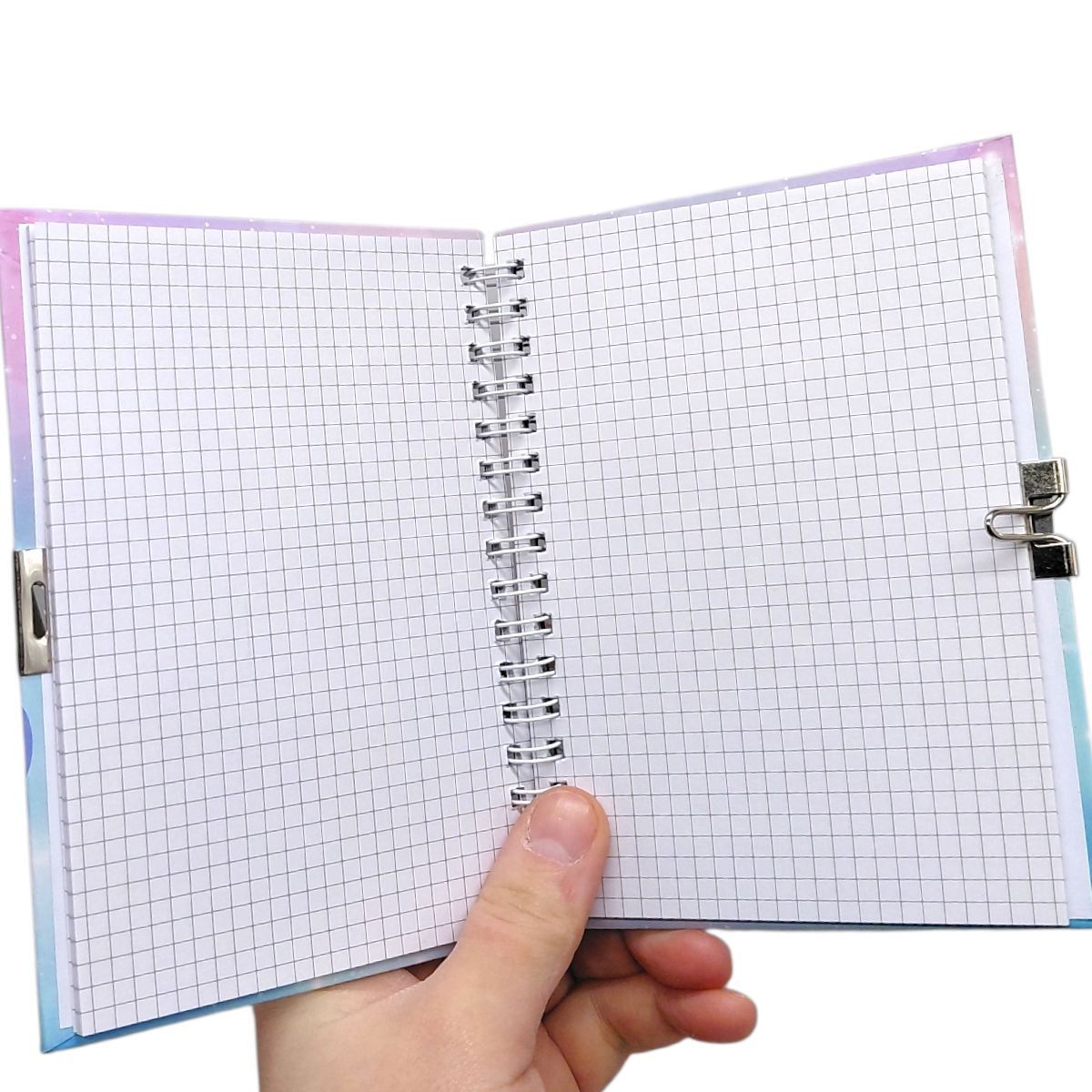 Блокнот на замочку, 48 арк, 15х11,5 см (мікс видів)  фото 2