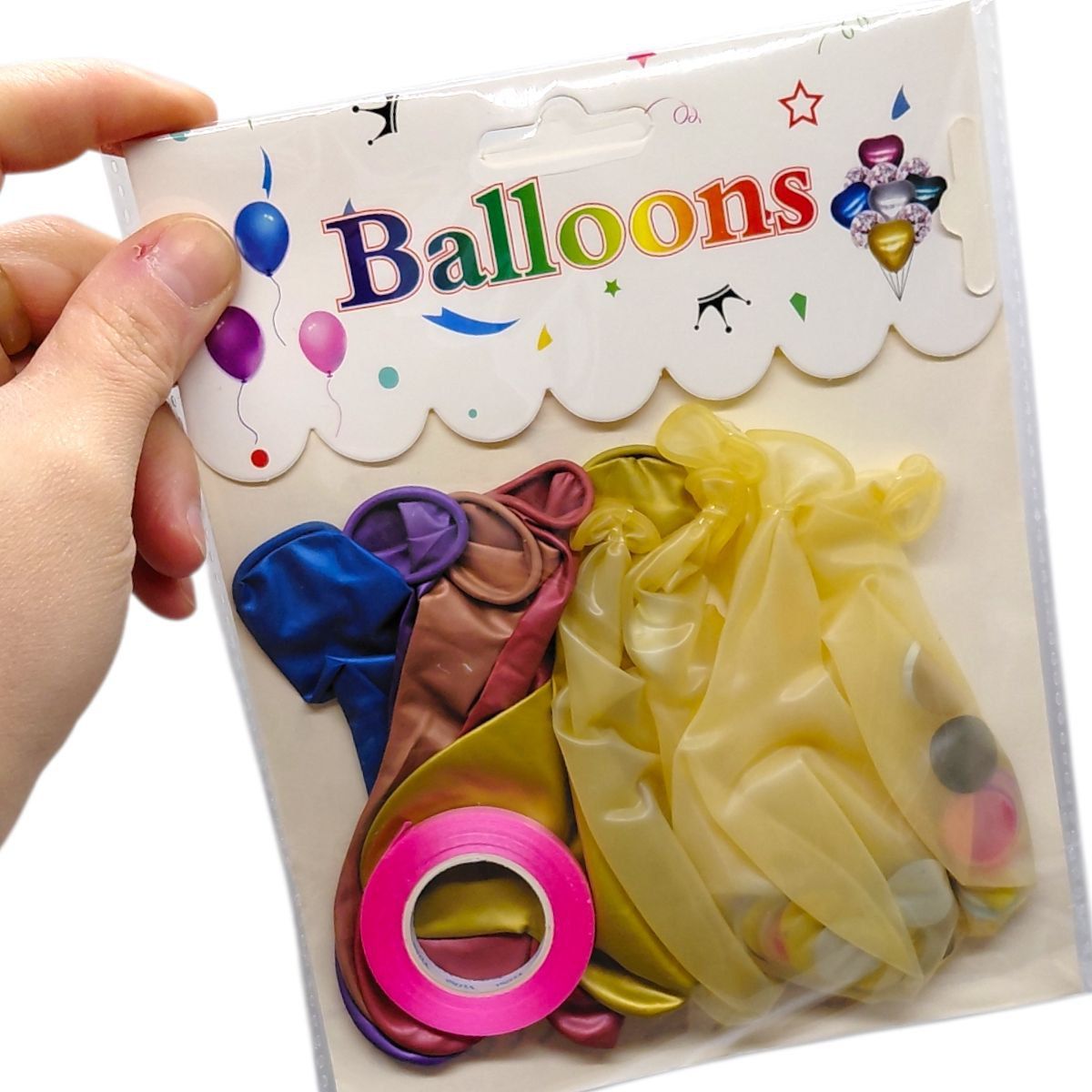 Кульки перламутрові фігурні (10 шт)  фото 2