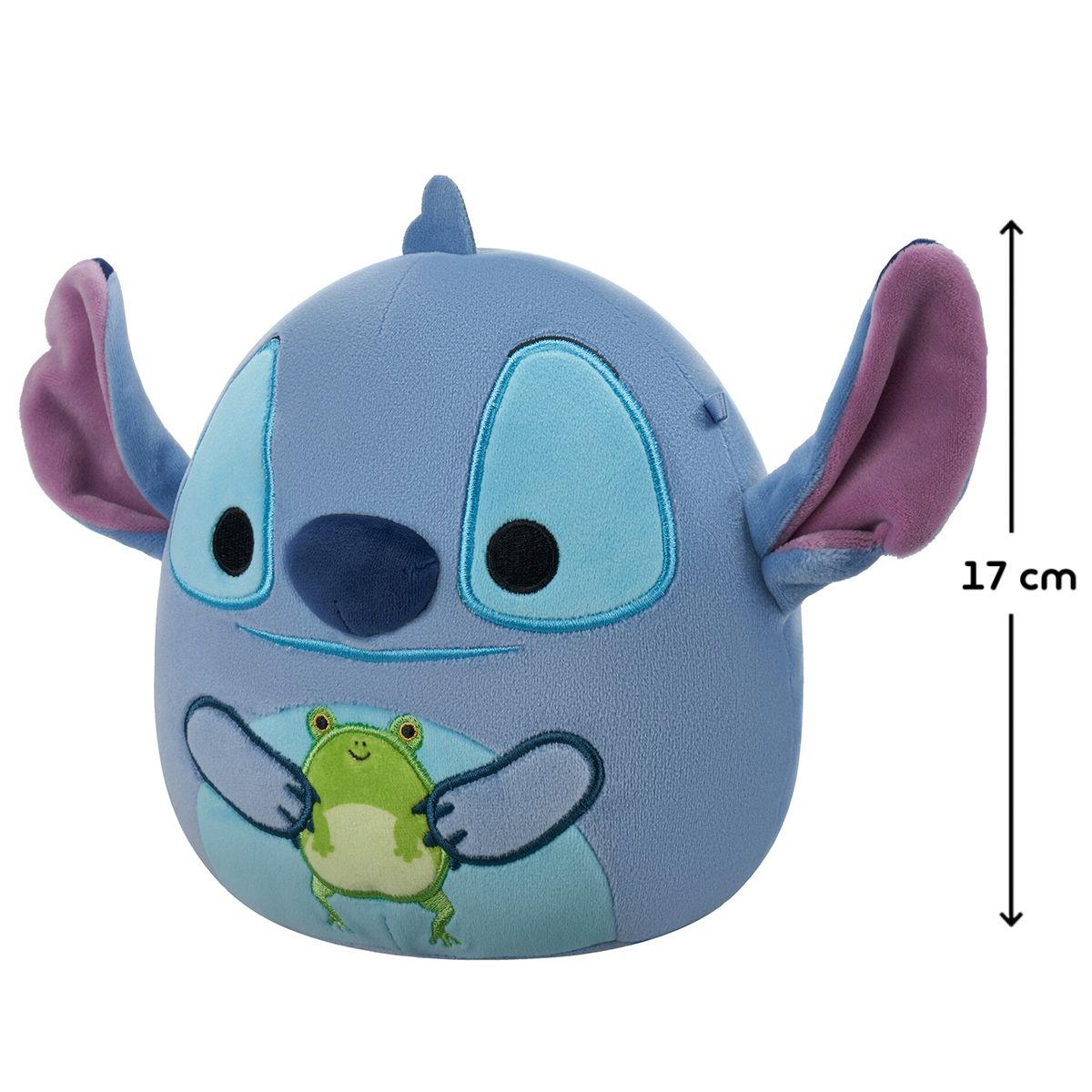 Мягкая игрушка Squishmallows серии Disney - Стич с лягушкой (17 см)  фото 2