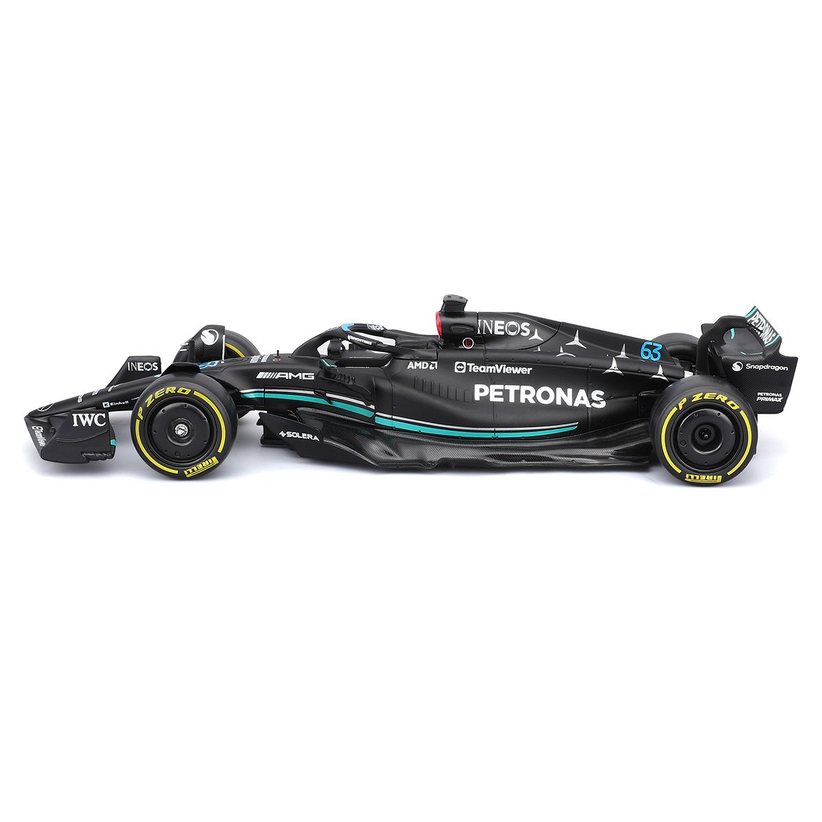 Автомодель з фігуркою - Mercedes-AMG F1 W14 E Performance (1:24)  фото 2