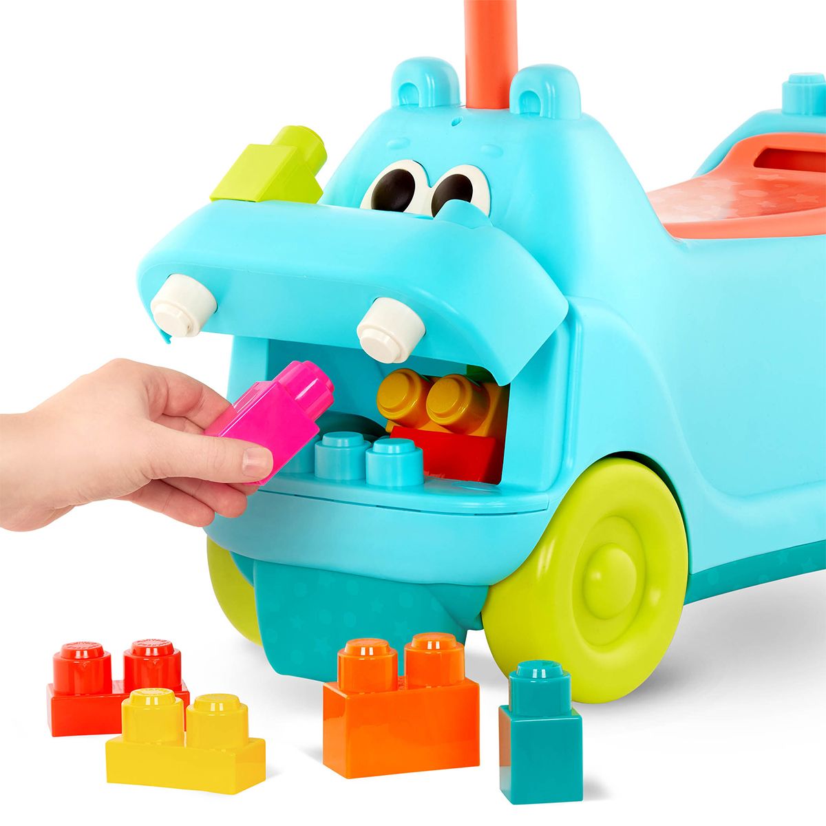 Баттатокаталка з конструктором – Бегемотик Санні  фото 2