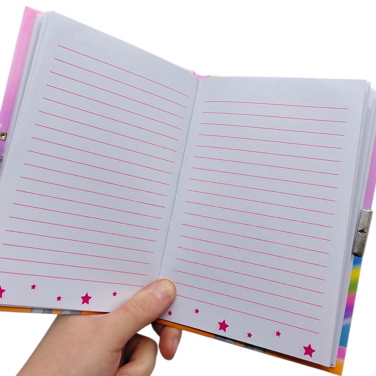 Блокнот дитячий на замочку 178x133 mm, 70g, 56 л, Єдиноріг  фото 2