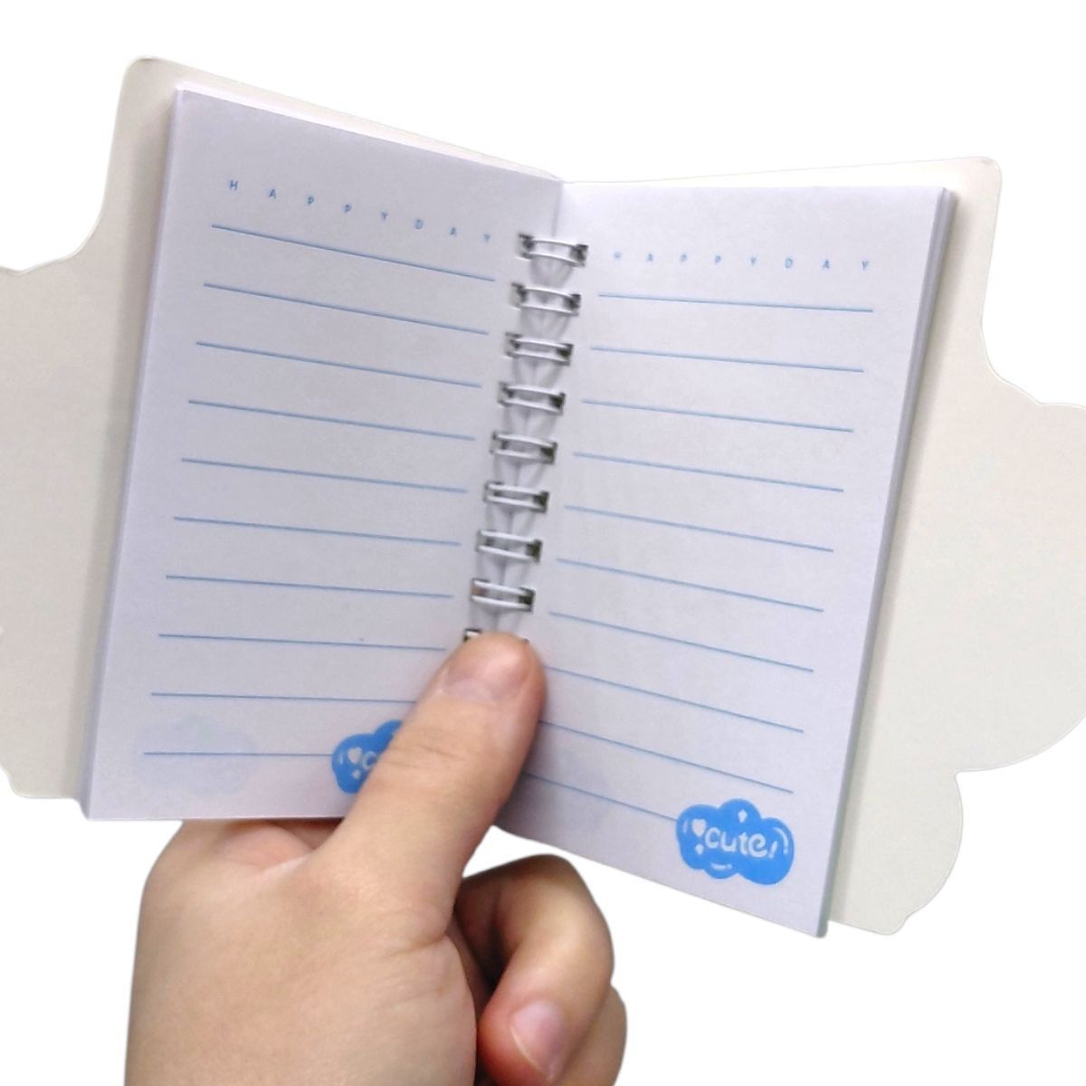 Блокнот на пружині "Русалка" 12x12 см, 60 арк (мікс видів)  фото 2