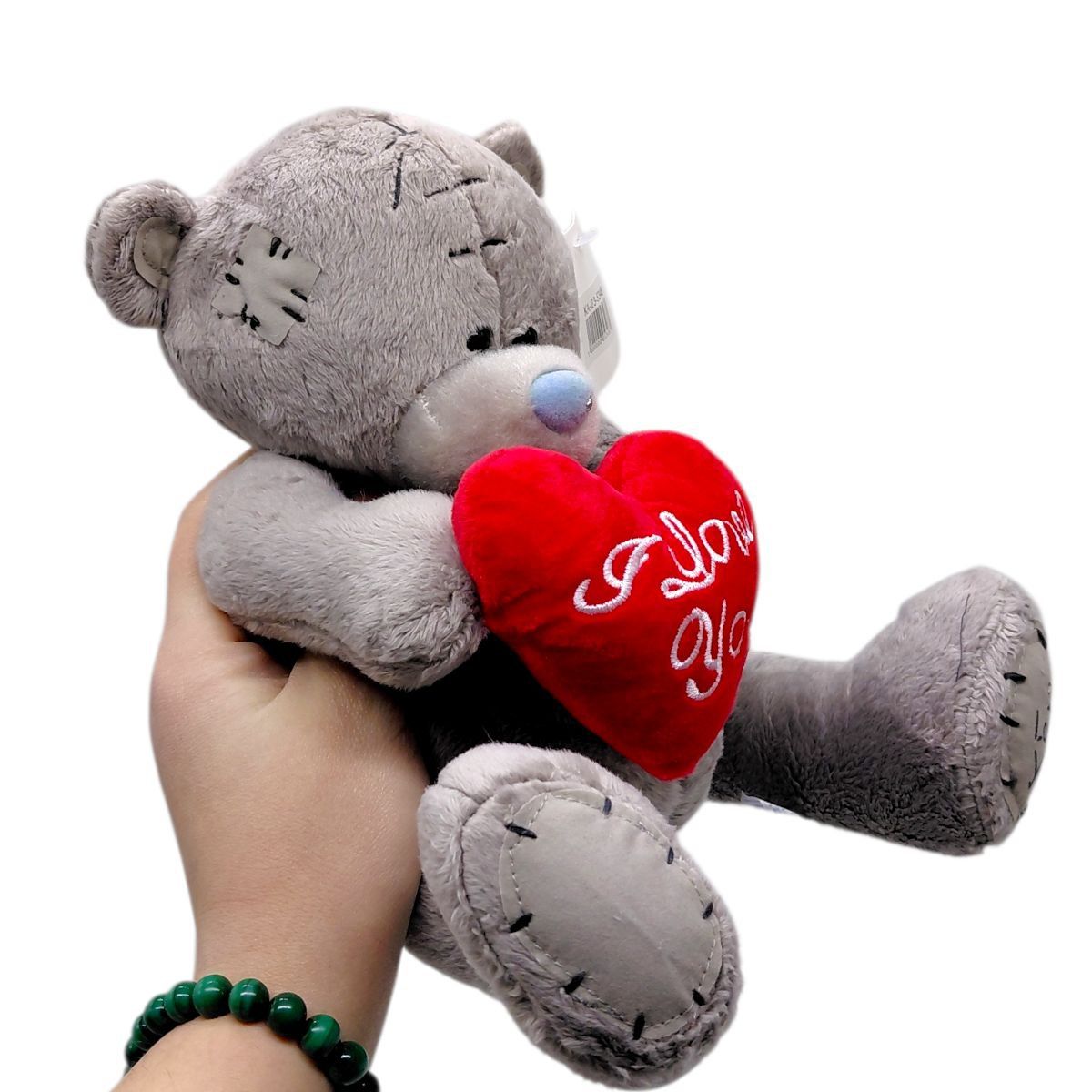 Мʼякі іграшки "Ведмедик із серцем" 20 см  фото 2