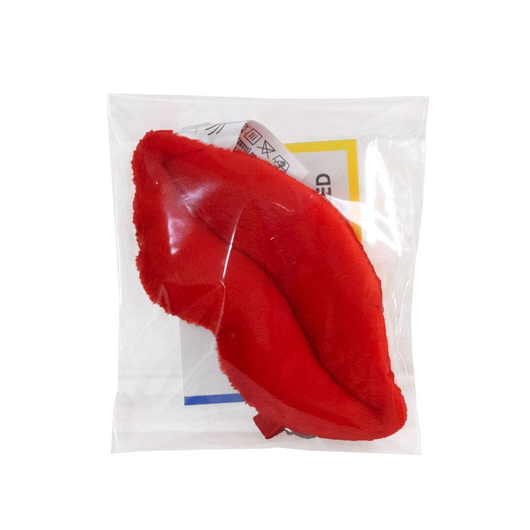 Брелок "Губы" красные, 12 см  фото 2