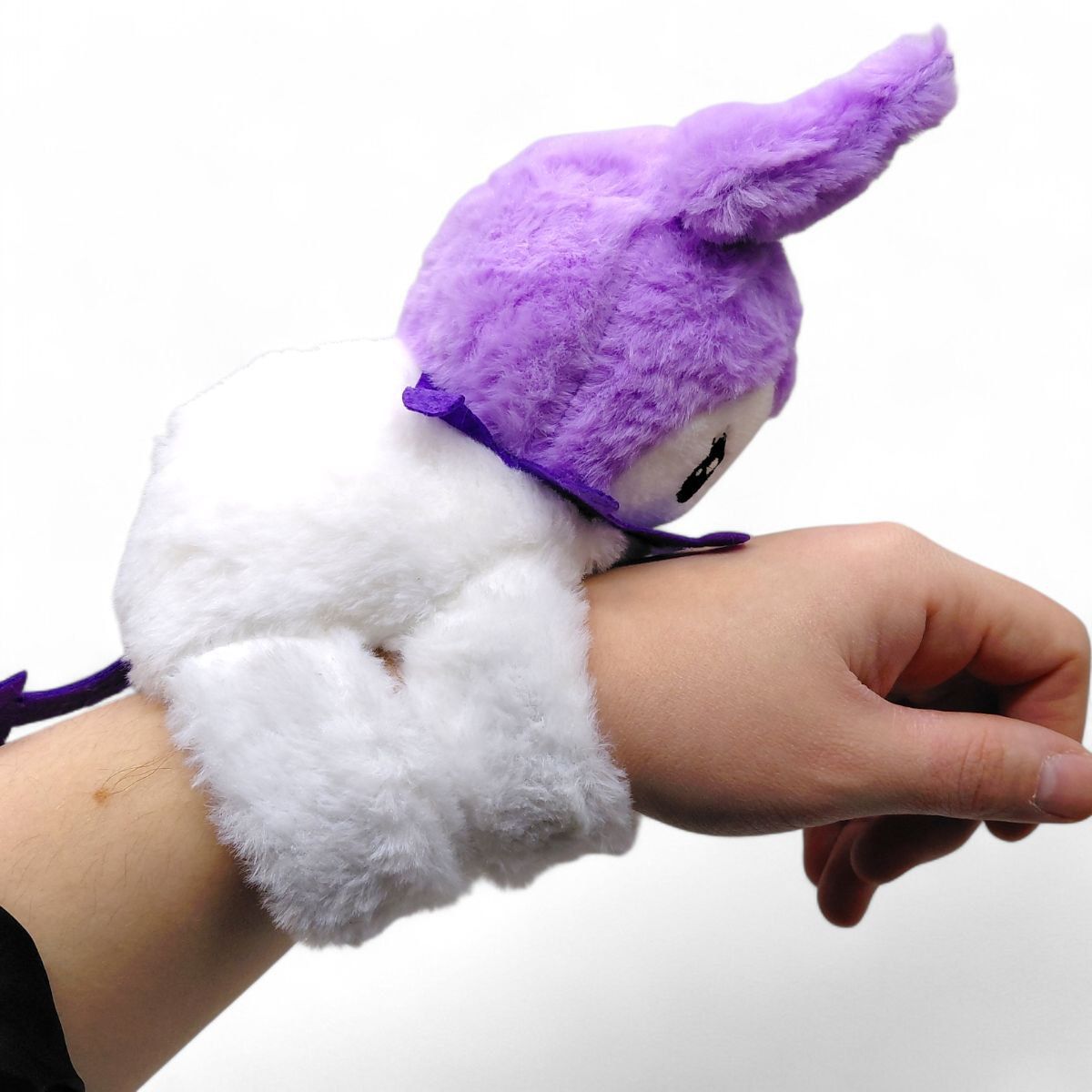 Мяка іграшка на руку Аніме "KUROMI" 18 см (ФІОЛЕТОВА)  фото 2