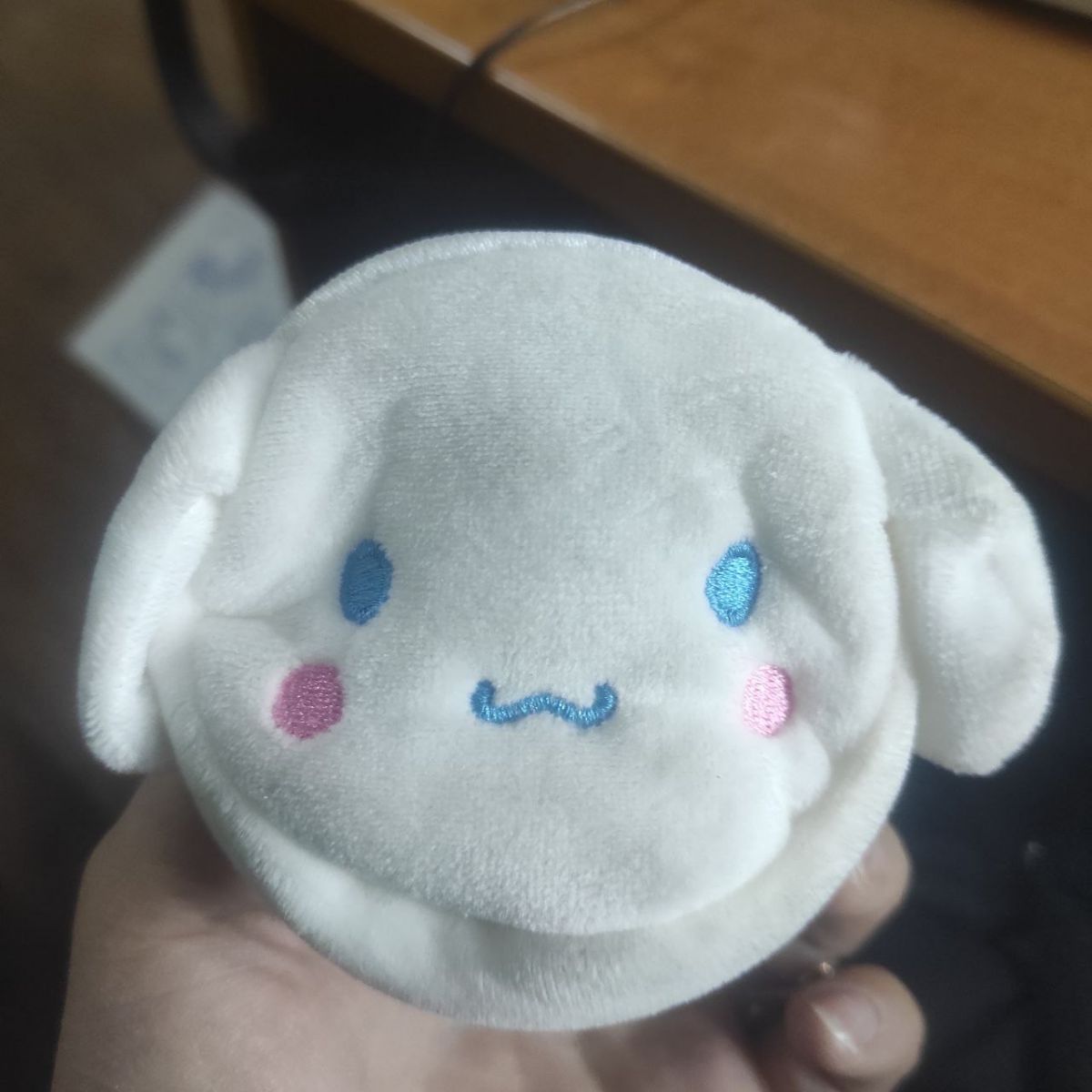 Уценка.  Браслет-ломашка с монетницей "Санрио", голубой - Грязный  фото 2