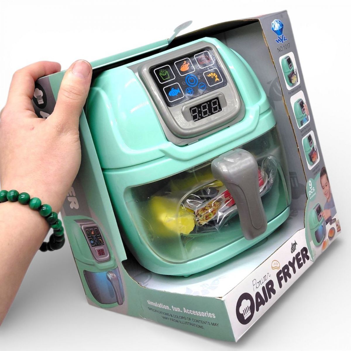 Аерогриль на батарейках, в коробці р. 22,5x18,5x17,5 см  фото 2