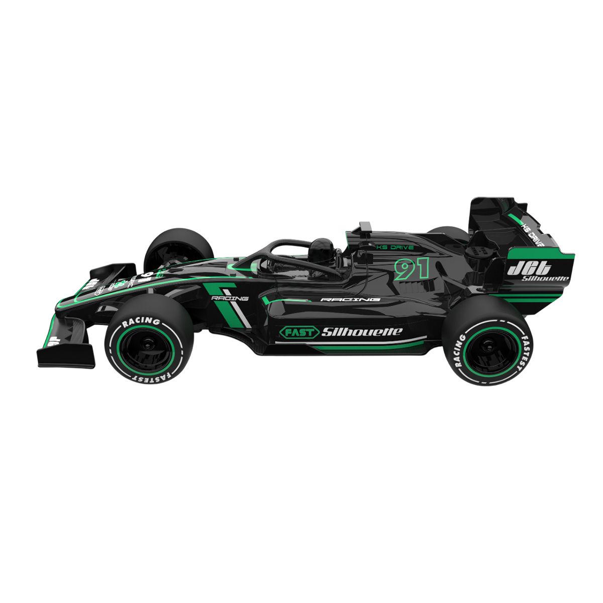 Автомобіль Spray Car на р/к – Racing (чорний, 1:20, вихлопна пара)  фото 2