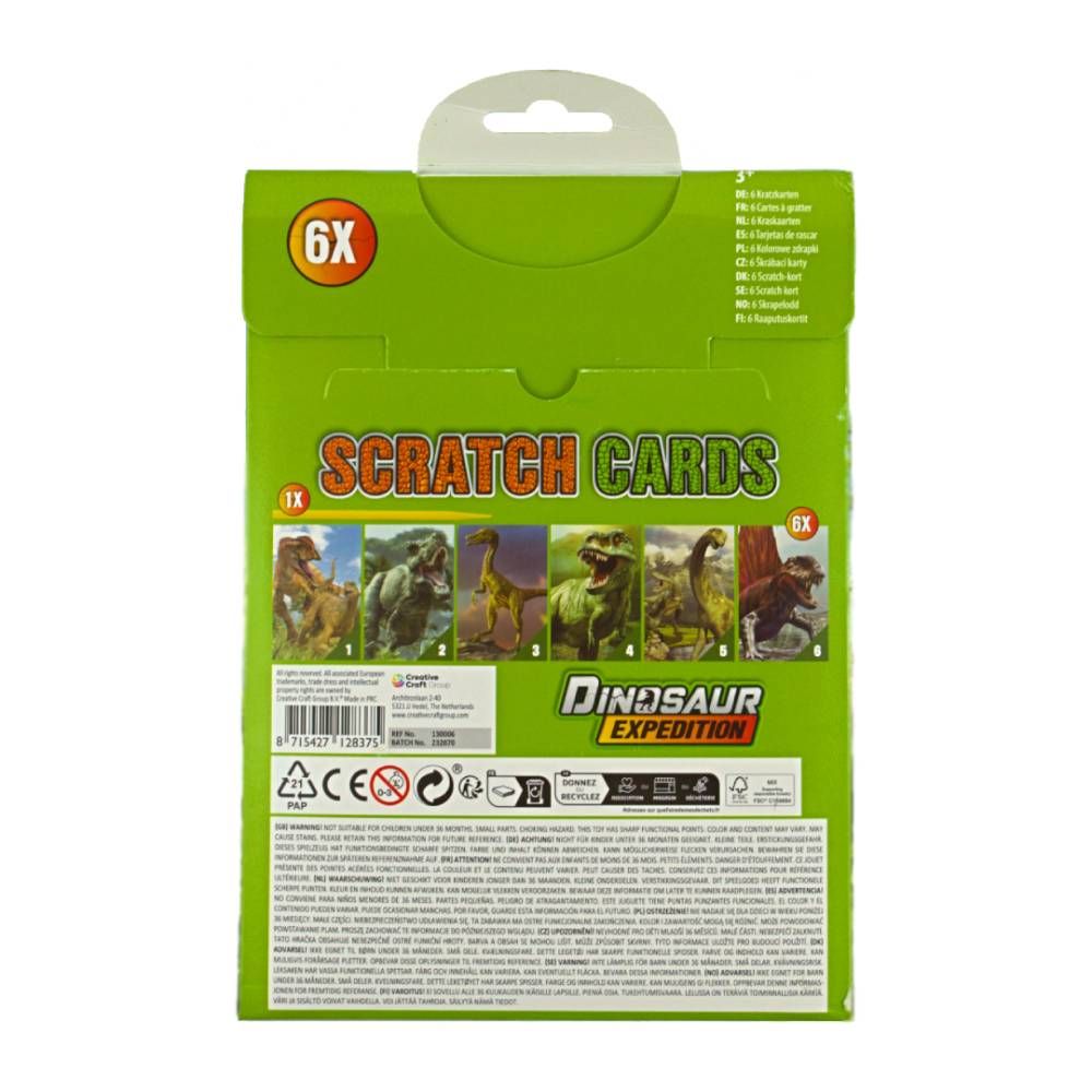 Dinosaur Expedition Скретч-розмальовка/ Дінозаур Експедішн Скретч-розмальовка  фото 2