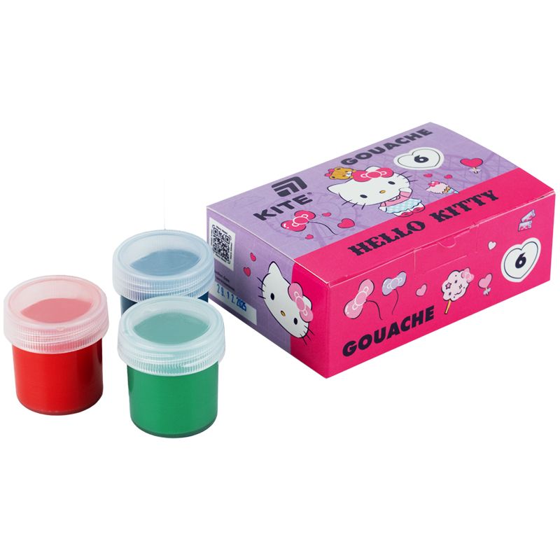 Гуаш, 6 кол. , 20мл HK  фото 2