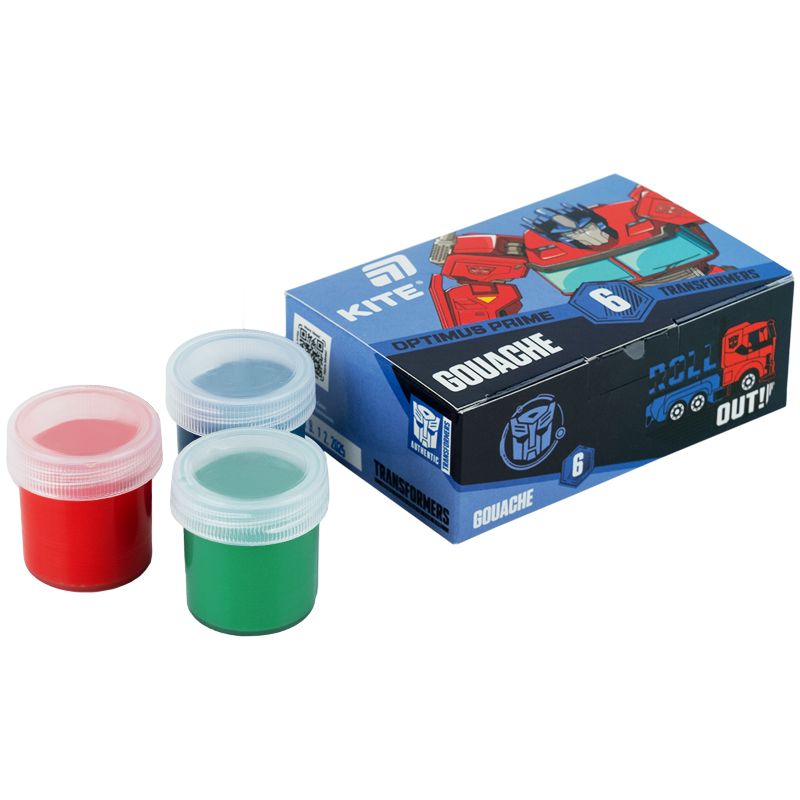 Гуаш, 6 кол. , 20 мл TF  фото 2