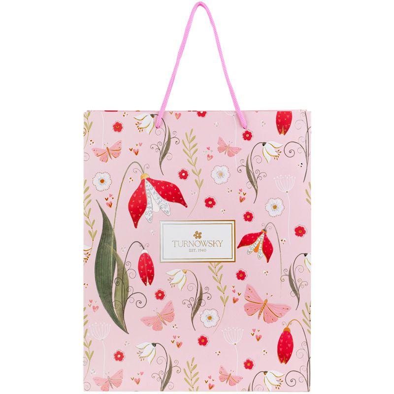 Пакет бумажный подарочный, 26х32см, TR, Secret Garden 1  фото 2