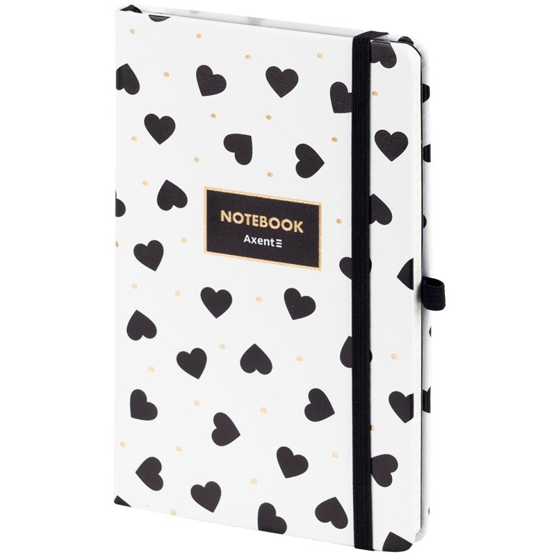 Книга записна Partner,  125*195,  96арк,  кл,  Black&White  фото 2