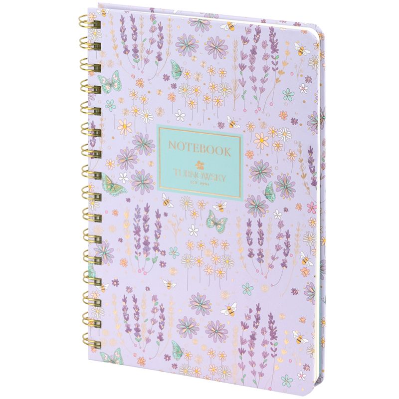 Блокнот на спіралі тв.  об. ,  А5,  80 арк, кл, TR, Morning Dew 2  фото 2