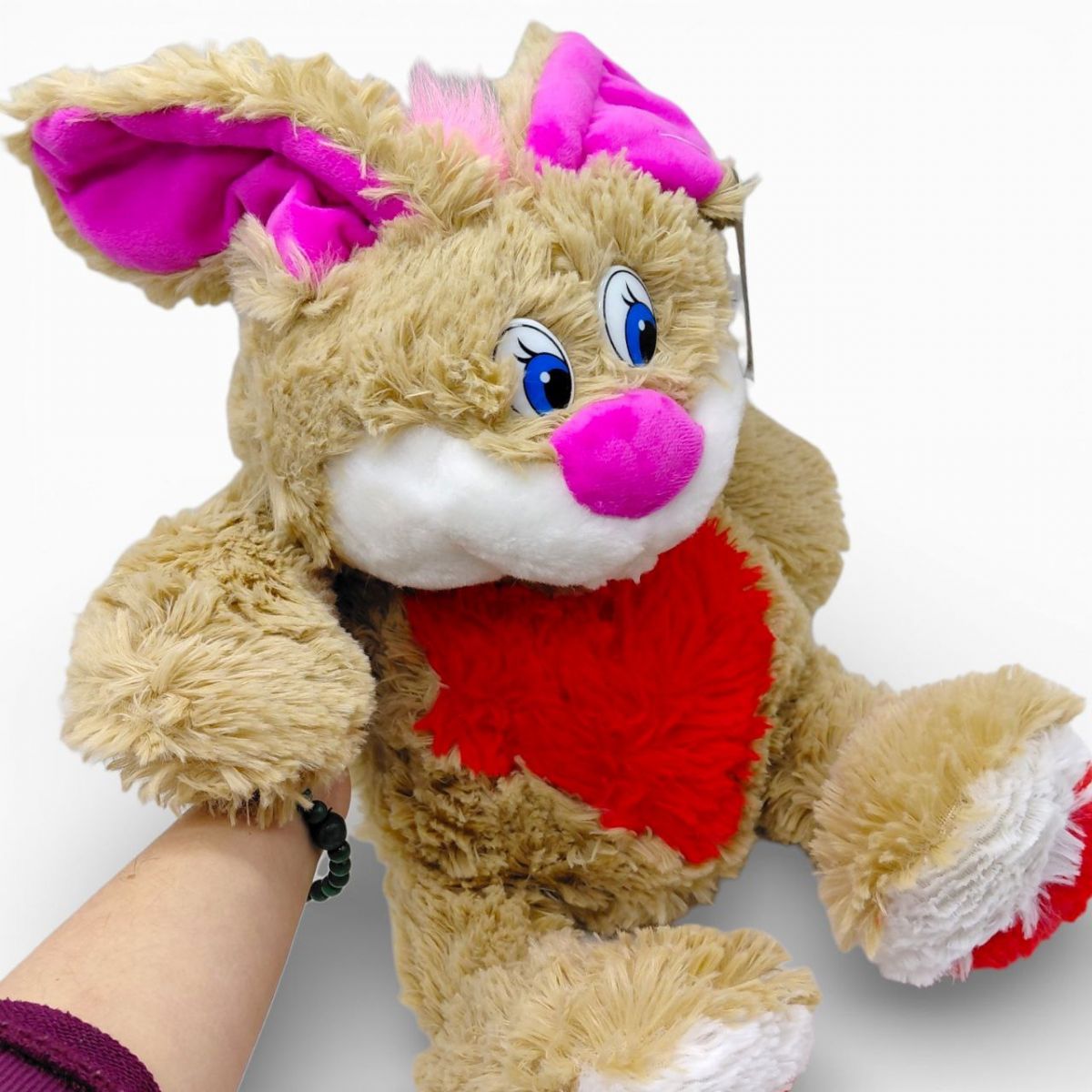 Мʼяка "Валентинка Заєць"  фото 2