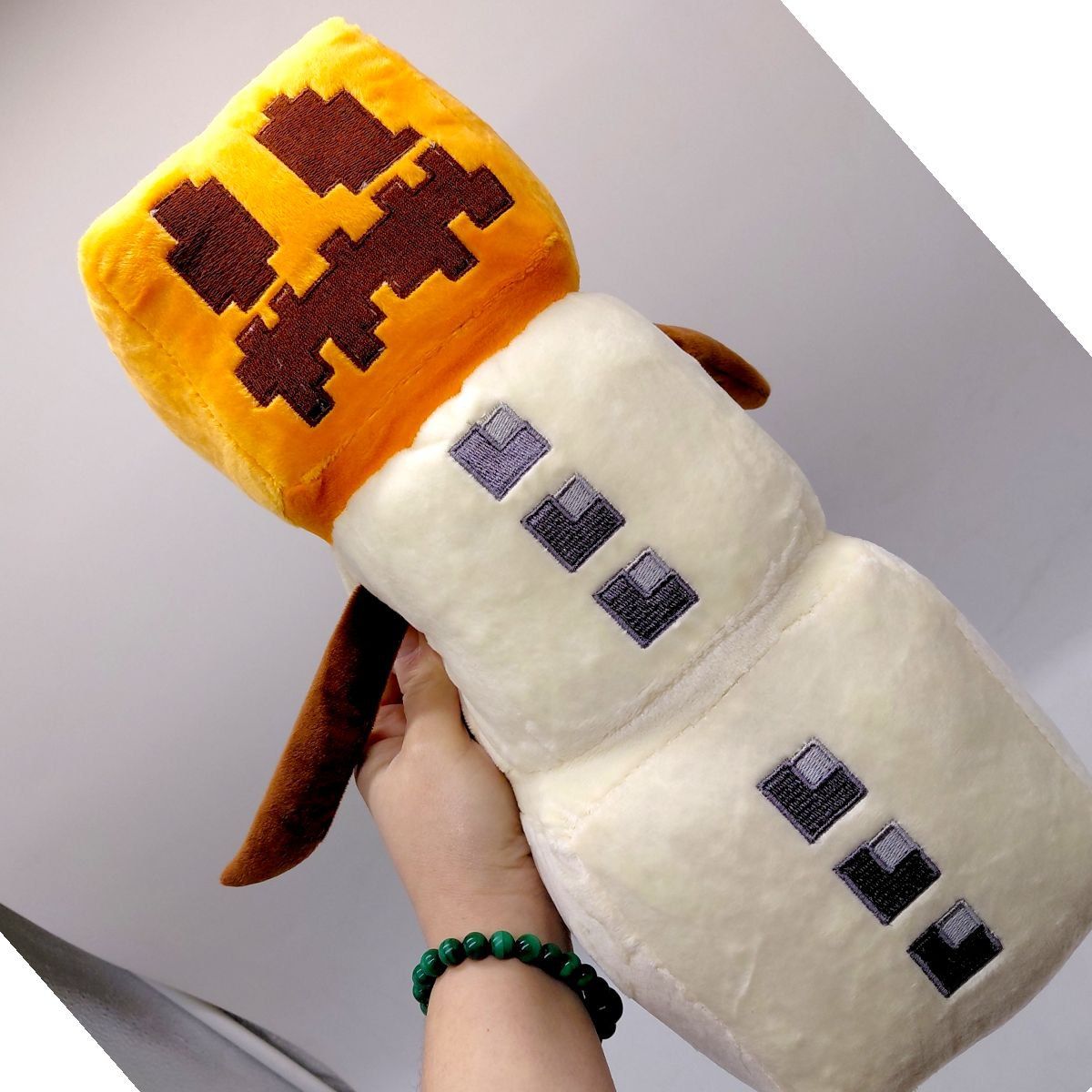 М'яка іграшка "Майнкрафт/Minecraft.  Гарбуз Джек" 33 см  фото 2