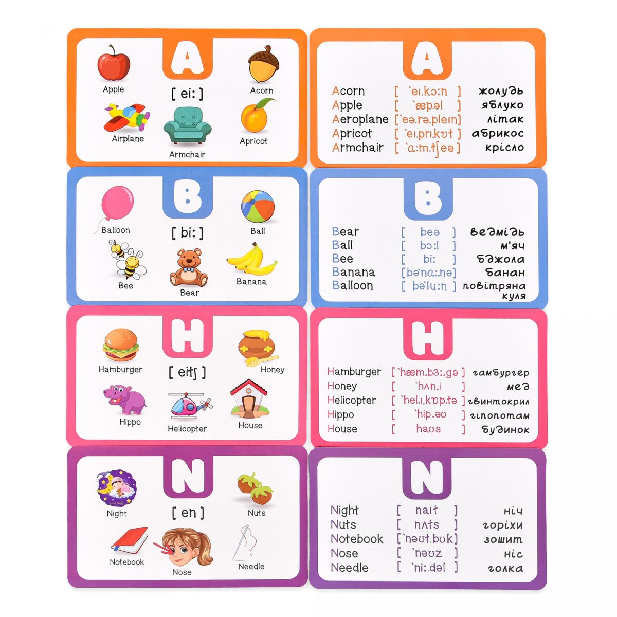 Настільна гра "Англійська абетка" (укр)  фото 2