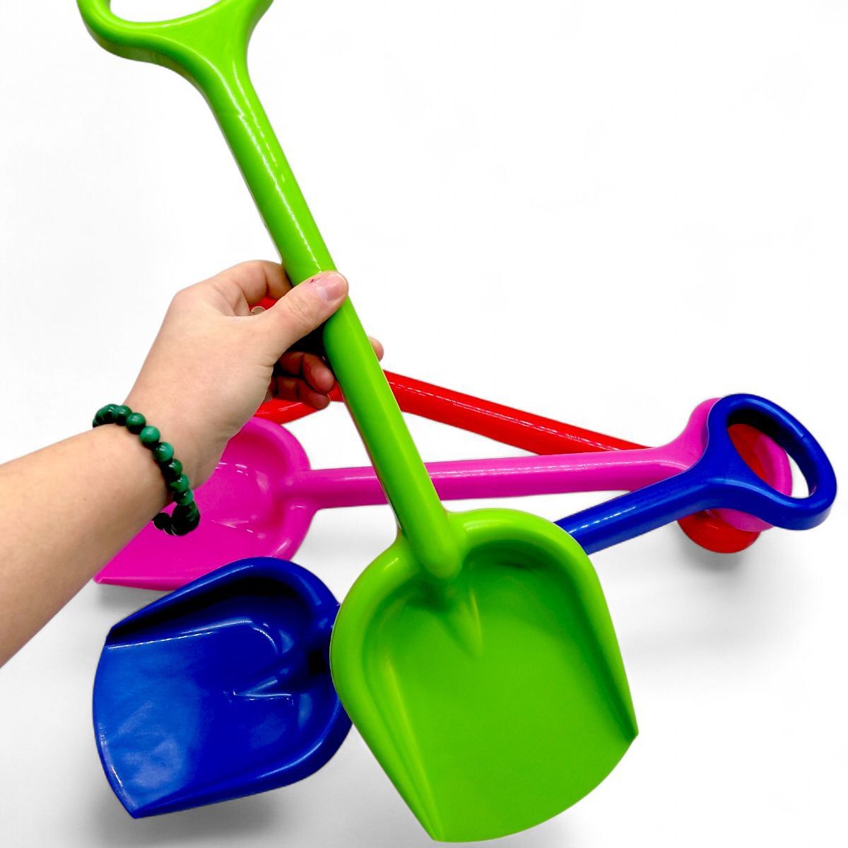 Іграшка "Лопата велика" 50 см (РОЖЕВА)  фото 2