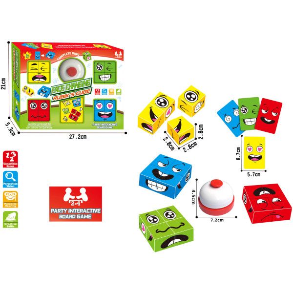 Настільна гра "Емоції.  Смайлики" (2-4 гравці)  фото 2