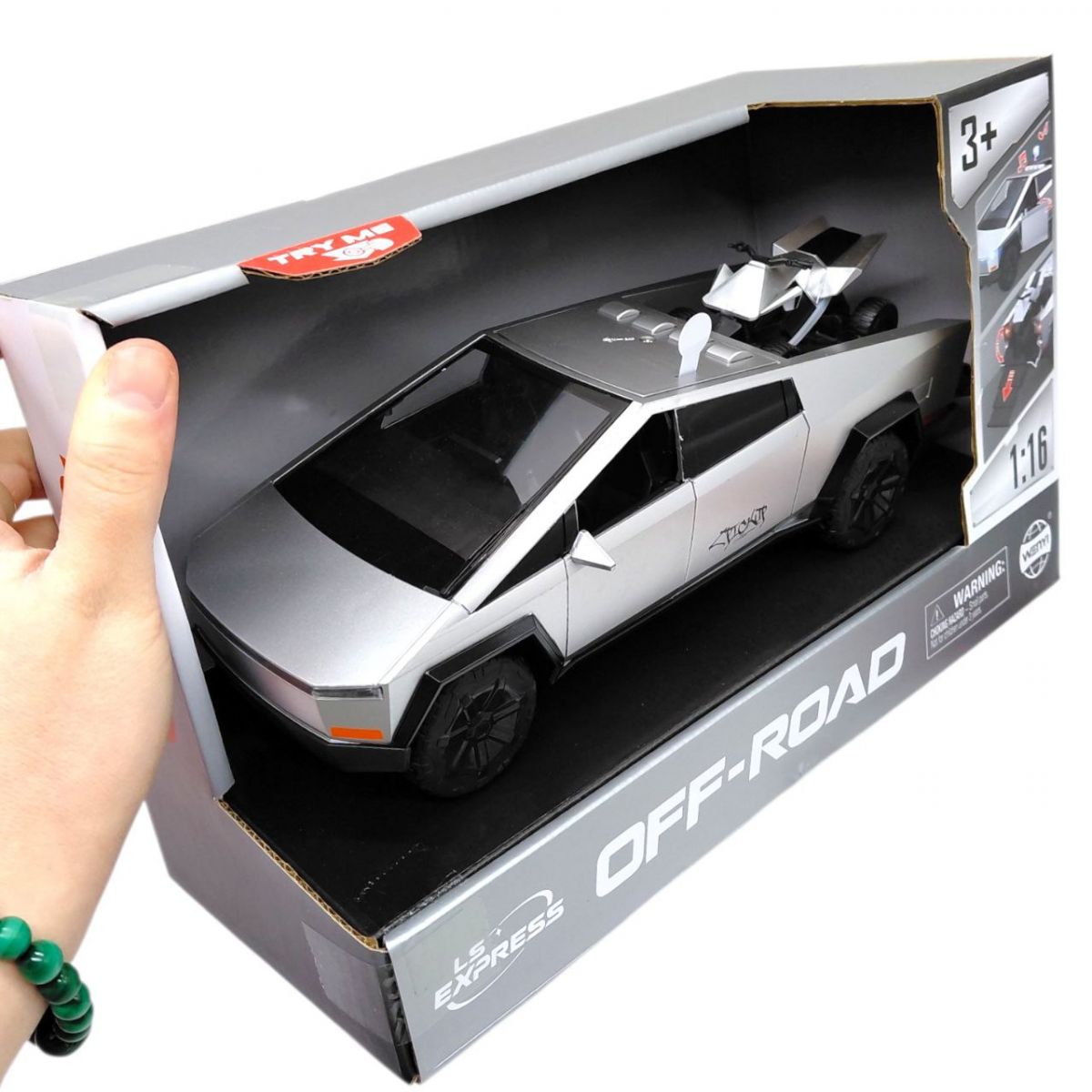 Машинка "Фрикційний джип з квадроциклом"  фото 2