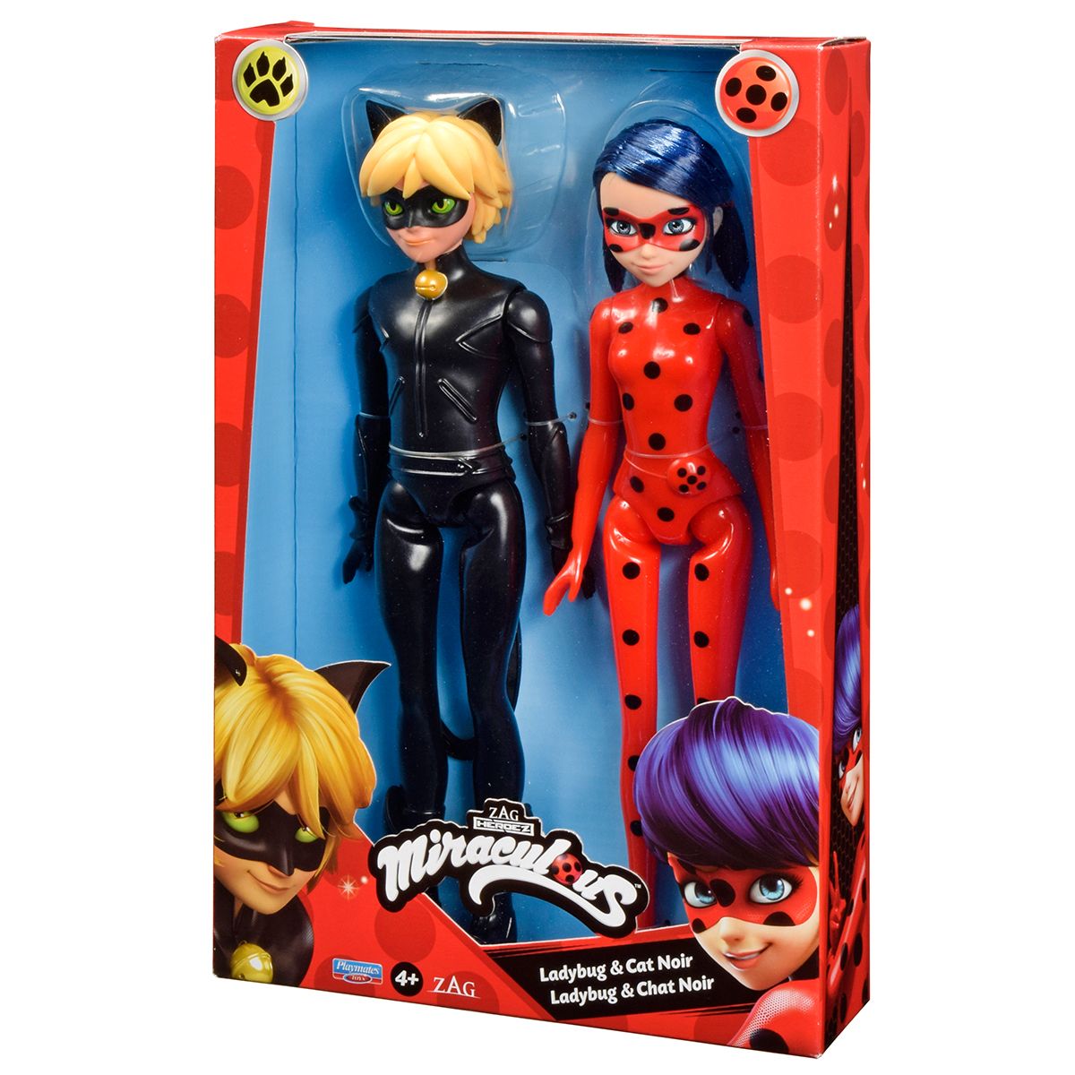 Набір ляльок Леді Баг і Супер-Кіт" серії "Basic" – Леді Баг і Супер-Кіт"  фото 2