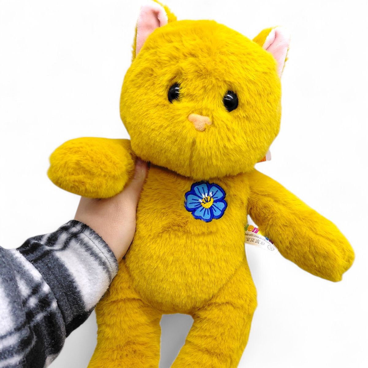 Мʼяка іграшка "Кошеня  Victory" 29 см (КОРИЧНЕВА)  фото 2