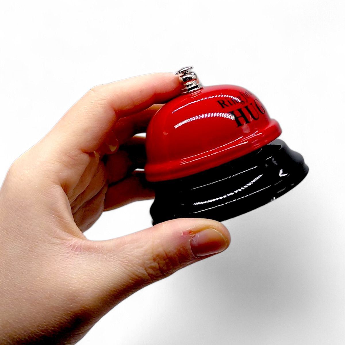 Колокольчик настольный LOVE (РОЗОВЫЙ)  фото 2