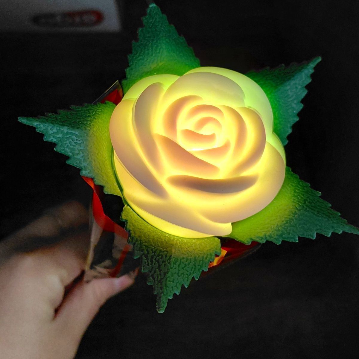 Світяшка "Троянда" 40 см (ЖОВТА)  фото 2