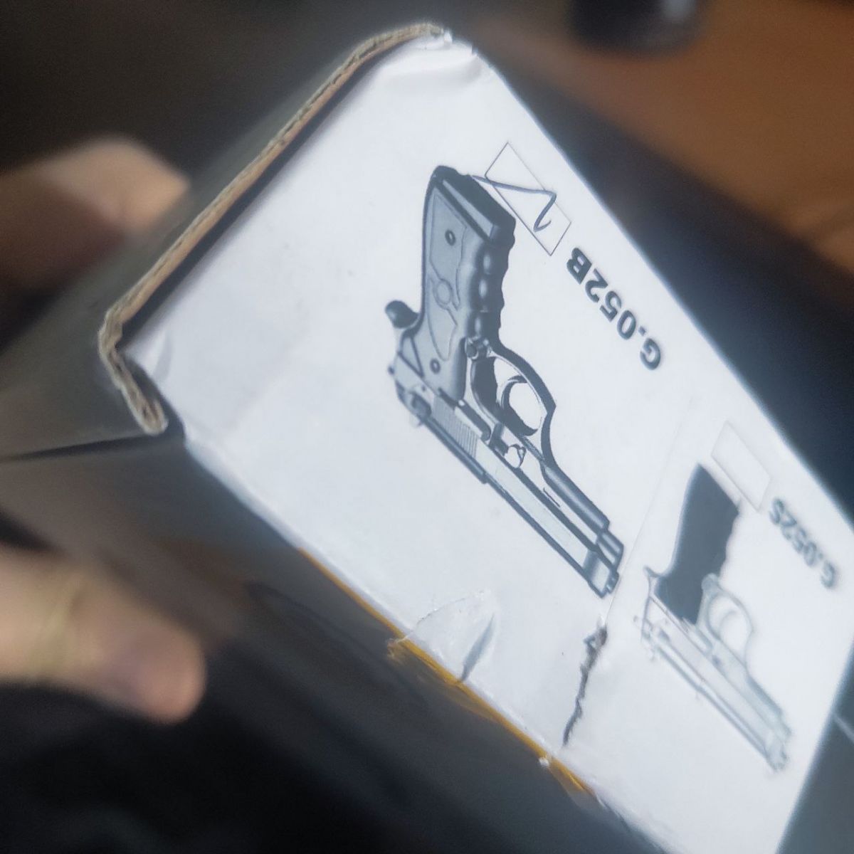 Уцінка.  Страйкбольний пістолет "Galaxy Beretta" пластиковий на пульках Пошкоджена упаковка  фото 2