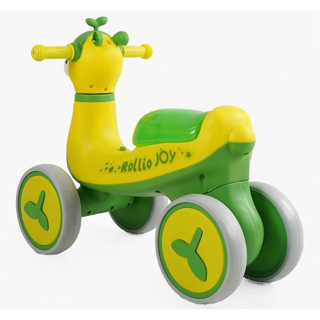 Велобіг JOY 4-х колісний (колеса PU, рама пластик, УКРАЇНСЬКЕ ОЗВУЧУВАННЯ та підсвічування) в коробці  фото 2