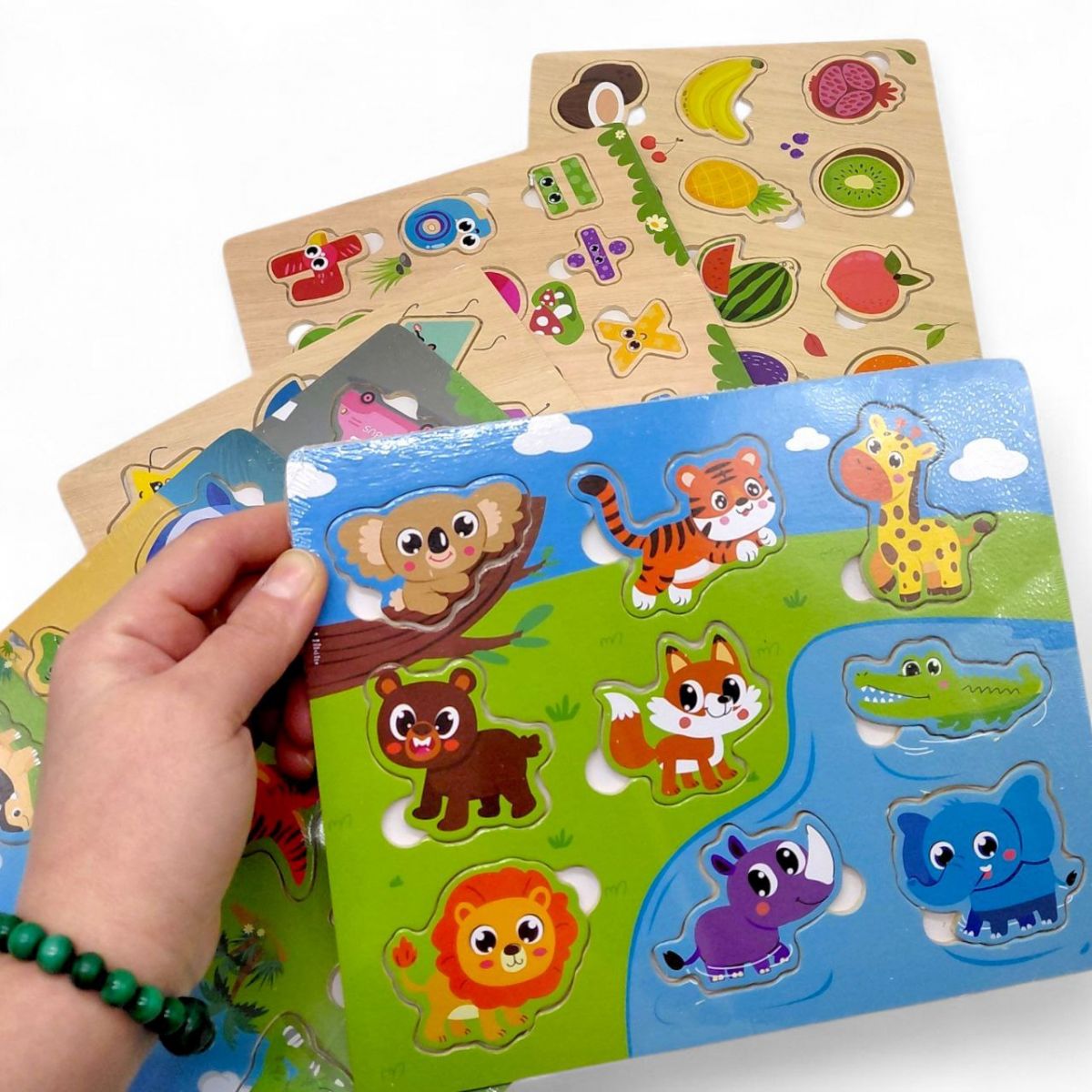 Вкладиші деревʼяні, 22,5х18 см (ФРУКТИ)  фото 2