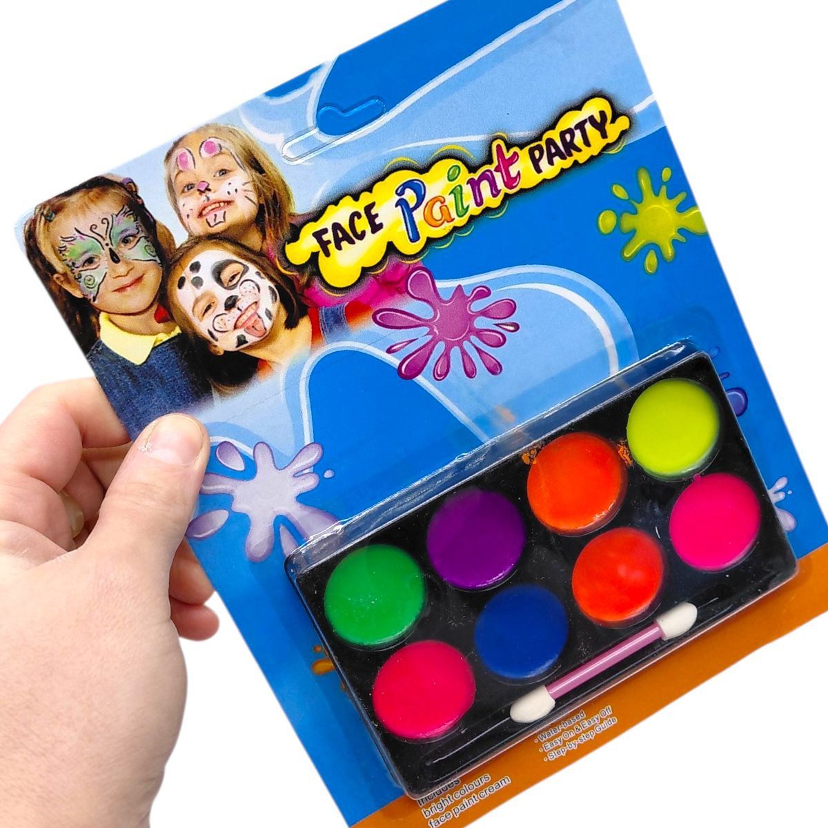 Грим для обличчя, 8 кольорів+аплікатор  фото 2