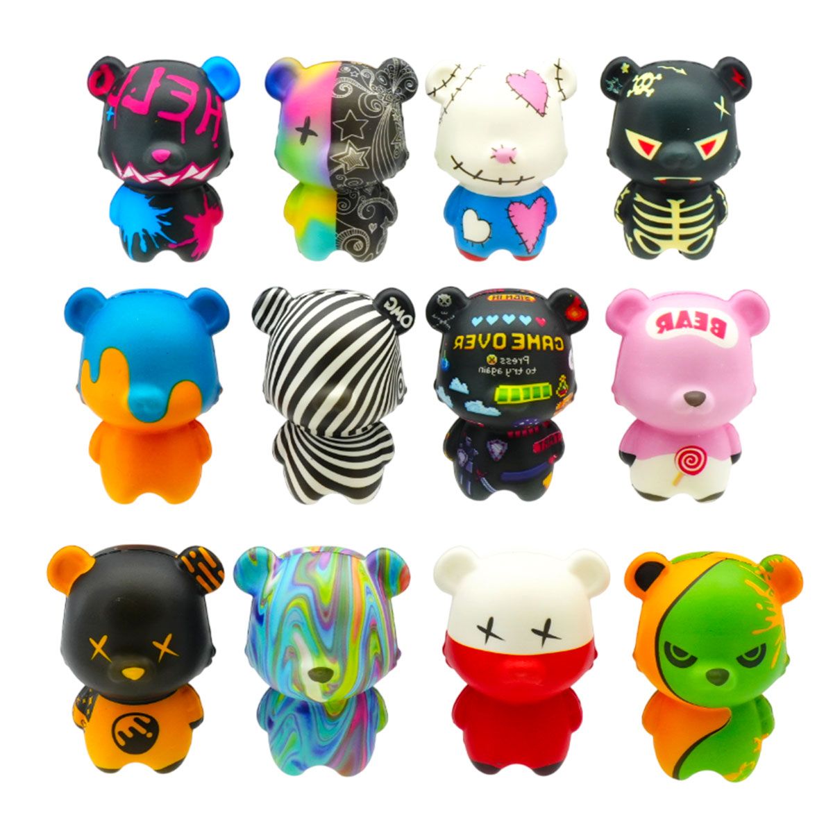 Іграшка-сквіш TIKI WIKI – ТІКІ ХАЙПОВІ ВЕДМЕДИКИ (у диспл. )  фото 2